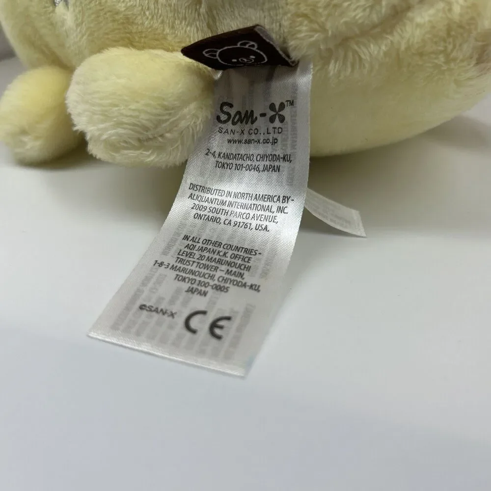 Kiiroitori San-X Original: Plays with Dino Series Plush - Pastel Yellow